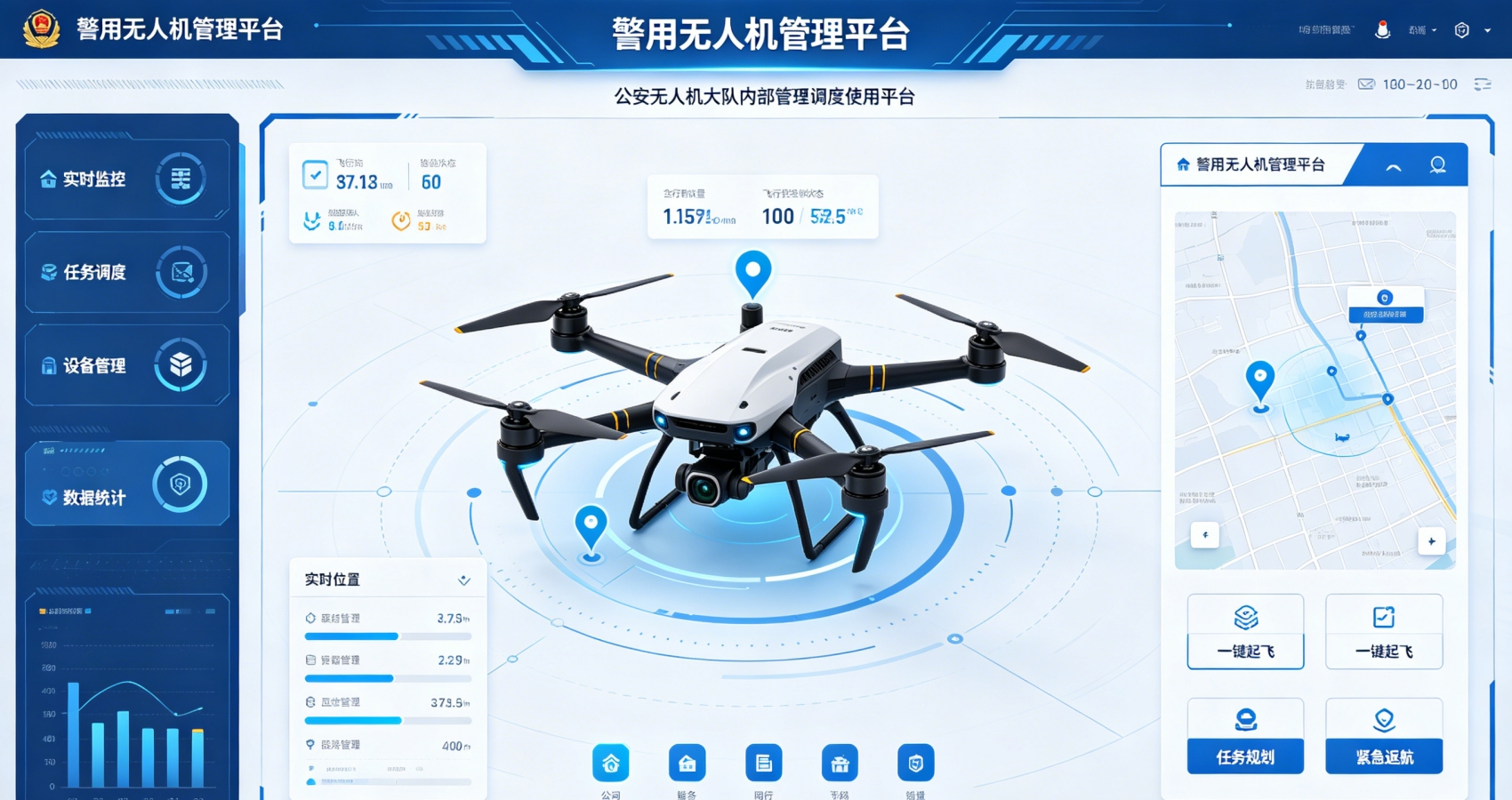 警用无人机管理平台